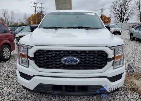 2022 Ford F150 Super Cab из США, поврежденный, VIN 1FTEX1EP7NFA45857